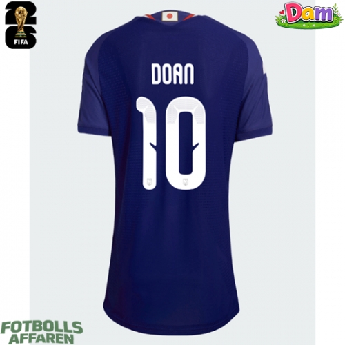 Japan Ritsu Doan #10 Hemmatröja Kvinnor VM 2026 Kortärmad